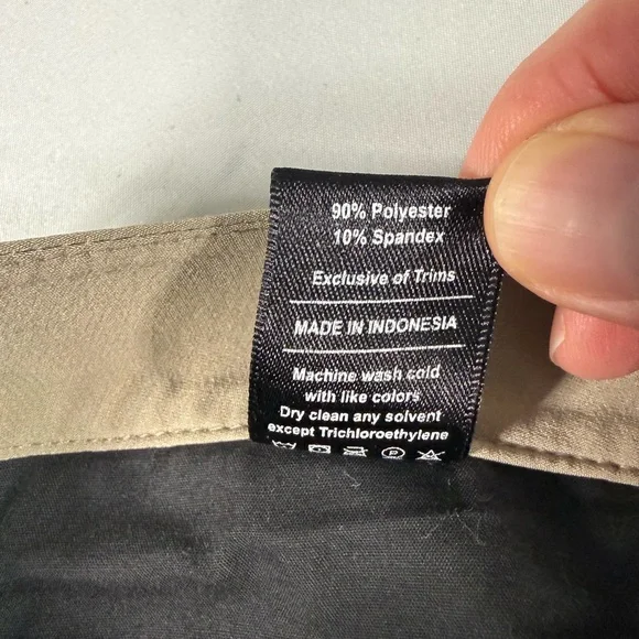 Public Rec Pants Mens 40x30 Khaki Stretch Golf Performance Casual Chino - Picture 10 of 14